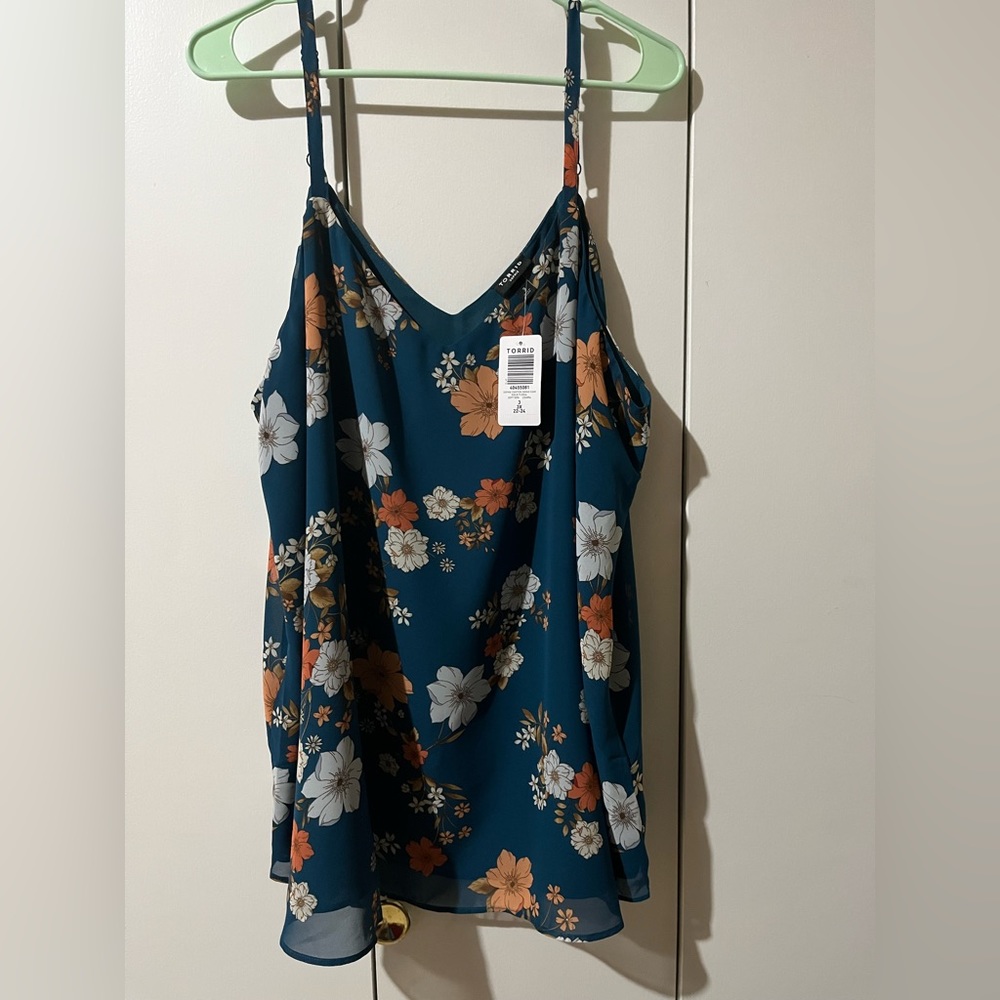 New with Tags! Sofie Chiffon Swing Cami from Torrid